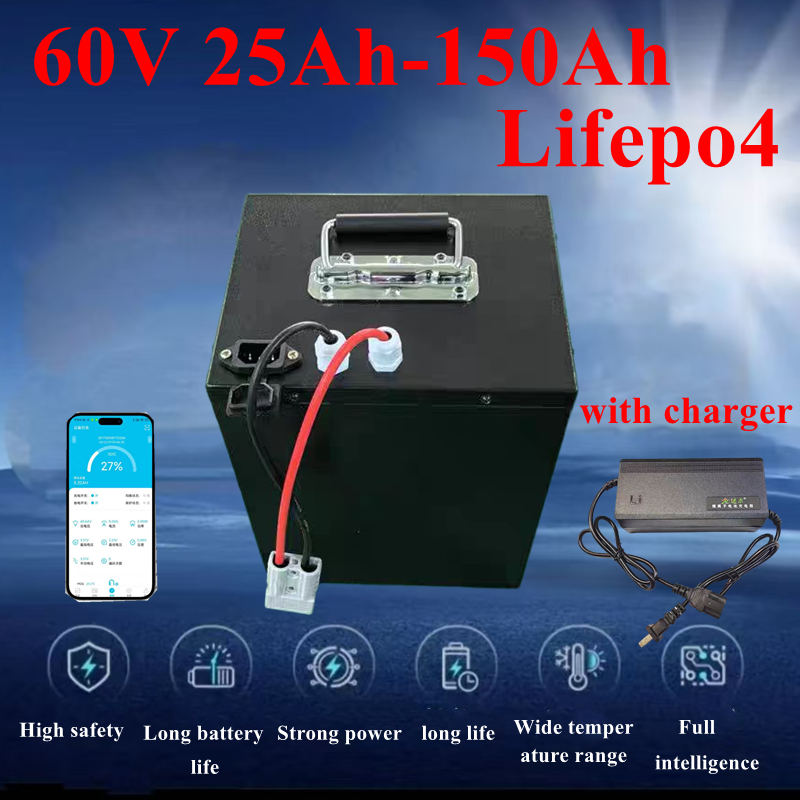 60V 50Ah Electric Scooter Battery - 100Ah 60V 60Ah 80Ah 30Ah 60V