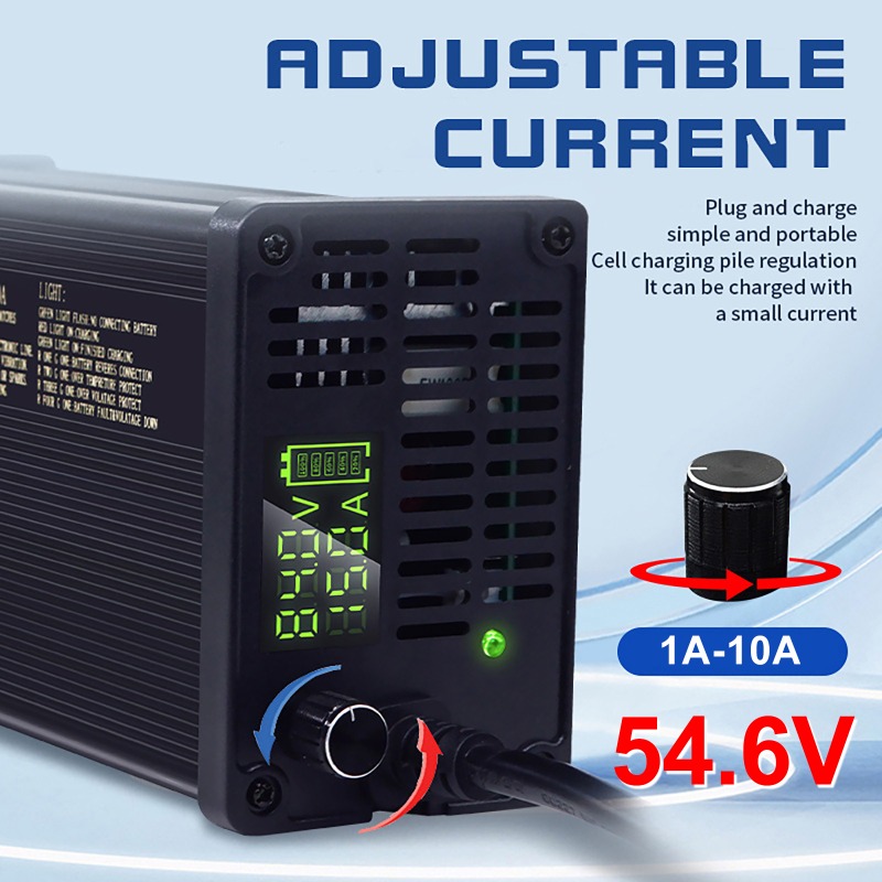 48V Aluminum Shell Adjustable  - 84V 20A Smart Charger recension och pris