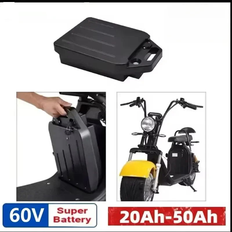 60V Lithium Battery with Over- - 60V 50Ah Electric Scooter Battery recension och pris